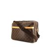 Louis Vuitton Reporter large model messenger bag in brown monogram canvas and natural leather - 00pp thumbnail