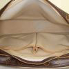 Louis Vuitton Reporter large model messenger bag in brown monogram canvas and natural leather - Detail D2 thumbnail