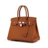 Hermès Birkin 30 cm handbag in gold epsom leather - 00pp thumbnail