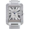 Cartier Tank Anglaise watch in white gold Ref:  3510 Circa  2000 - 00pp thumbnail