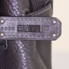 Hermes Birkin 35 cm handbag in anthracite grey leather taurillon clémence - Detail D4 thumbnail