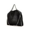 Stella McCartney Falabella small model handbag in black canvas - 00pp thumbnail