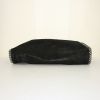 Bolso de mano Stella McCartney Falabella modelo pequeño en lona negra - Detail D5 thumbnail