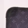 Maleta Louis Vuitton Horizon 70 en lona Monogram gris y cuero negro - Detail D3 thumbnail