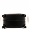 Louis Vuitton Horizon 70 suitcase in grey monogram canvas and black leather - Detail D4 thumbnail