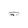 Chaumet Anneau small model ring in white gold and peridot - 00pp thumbnail