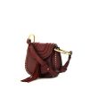 Chloé Hudson bag in brown and burgundy leather - 00pp thumbnail