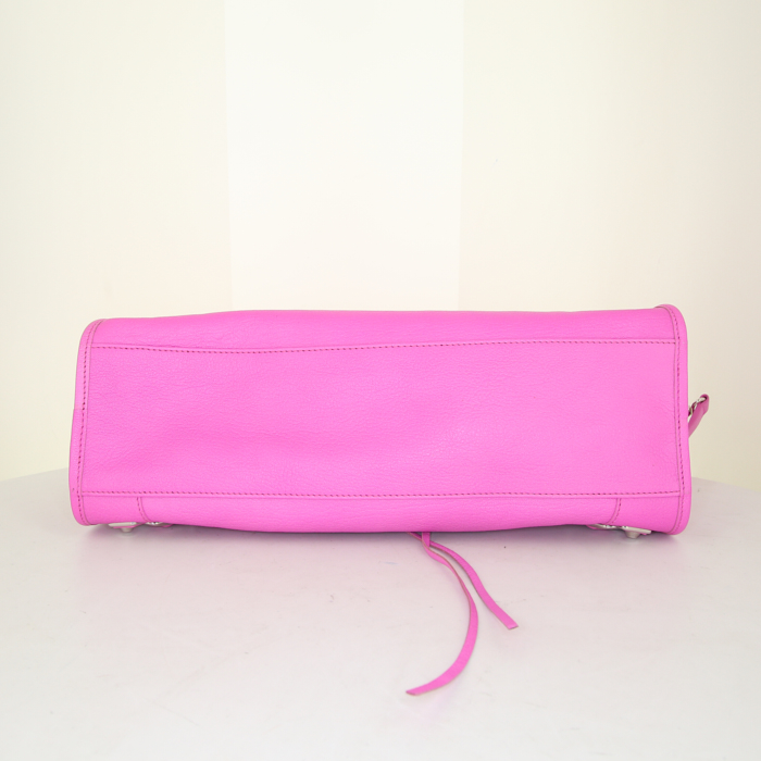 Borsa Celine Edge in pelle rosa fucsia - Detail D5