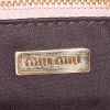 Miu Miu handbag in metallic pink leather - Detail D3 thumbnail