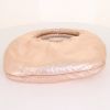 Miu Miu handbag in metallic pink leather - Detail D4 thumbnail