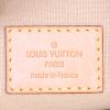 Louis Vuitton Soffi shopping bag in azur damier canvas and natural leather - Detail D3 thumbnail