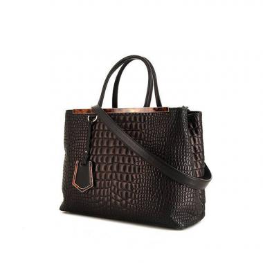 Sac Fendi en cuir noir