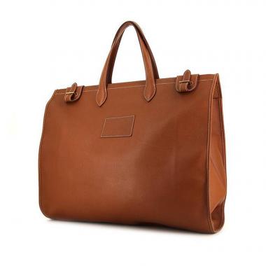 Hermès Kaba shopping bag in gold Courchevel leather