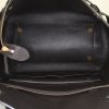 Celine  Belt large model  handbag  in anthracite grey grained leather - Detail D2 thumbnail