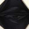 Bolsito de mano Saint Laurent en lona Monogram negra - Detail D2 thumbnail