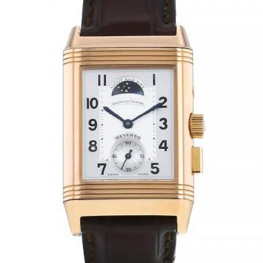 Reloj Jaeger-LeCoultre Reverso Géographique de oro rosa Ref :  270258 Circa  2000