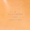 Sac de voyage Louis Vuitton Sirius en toile monogram enduite marron et cuir naturel - Detail D4 thumbnail