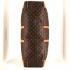 Louis Vuitton Sirius travel bag in brown monogram canvas and natural leather - Detail D5 thumbnail