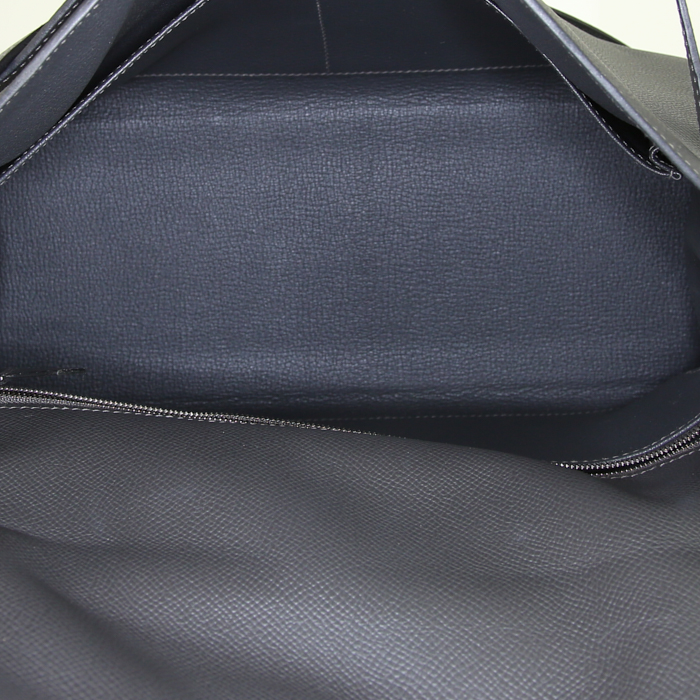 Hermes Kelly 35 cm bag, 2010, in grey epsom leather - Detail D3