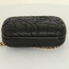 Bolso joya Versace Medusa en cuero acolchado negro - Detail D4 thumbnail