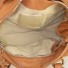 Bolso de mano Chloé Paddington en cuero granulado marrón - Detail D2 thumbnail