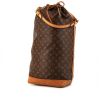 Bolso formato bolsa Louis Vuitton en lona Monogram y cuero natural - 00pp thumbnail