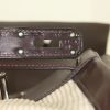 Hermès Kelly travel bag in brown Barenia leather and beige braided horsehair - Detail D5 thumbnail