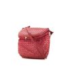Bottega Veneta bag in pink braided leather - 00pp thumbnail