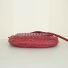 Bottega Veneta bag in pink braided leather - Detail D4 thumbnail