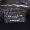 Dior Diorissimo medium model shopping bag in pink, yellow and light blue canvas and black patent leather - Detail D4 thumbnail