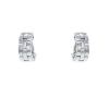 Cartier Maillon Panthère hoop earrings in white gold - 00pp thumbnail