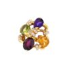 Chanel ring in yellow gold,  diamonds and semi-precious stones - 00pp thumbnail