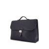 Hermès Sac à dépêches briefcase in indigo blue epsom leather - 00pp thumbnail