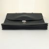 Hermès Sac à dépêches briefcase in indigo blue epsom leather - Detail D4 thumbnail