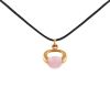 Pomellato Luna pendant in pink gold and quartz - 00pp thumbnail