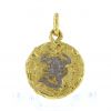 Chaumet Zodiaque 1970's pendant in yellow gold and white gold - 360 thumbnail