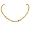 Hald-rigid Chaumet necklace in yellow gold and diamonds - 00pp thumbnail