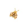 Broche-Pin's Chopard Happy Diamonds "Coccinelle" en or jaune, rubis et diamant - 00pp thumbnail