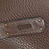 Hermes Birkin 35 cm handbag in brown ebene togo leather - Detail D4 thumbnail
