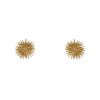 Vintage 1970's earrings in 14 carats yellow gold - 00pp thumbnail