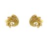 Vintage 1970's earrings in yellow gold - 00pp thumbnail