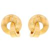 Vintage 1940's earrings in 14 carats pink gold - 00pp thumbnail