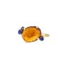 Pomellato Bahia ring in pink gold,  citrine and sapphires - 00pp thumbnail