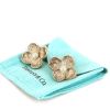 Paire de clips d'oreilles Tiffany & Co en argent et perles - Detail D2 thumbnail