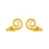 Lalaounis Animal Head earrings in yellow gold - 00pp thumbnail
