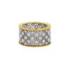 Bague Buccellati Scacchi en or blanc,  or jaune et diamants - 00pp thumbnail