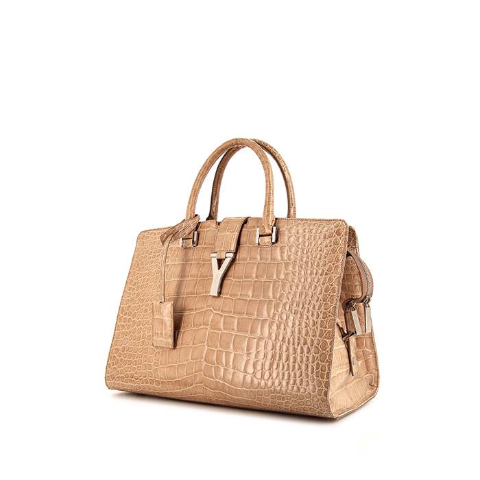 Sac yve discount saint laurent croco