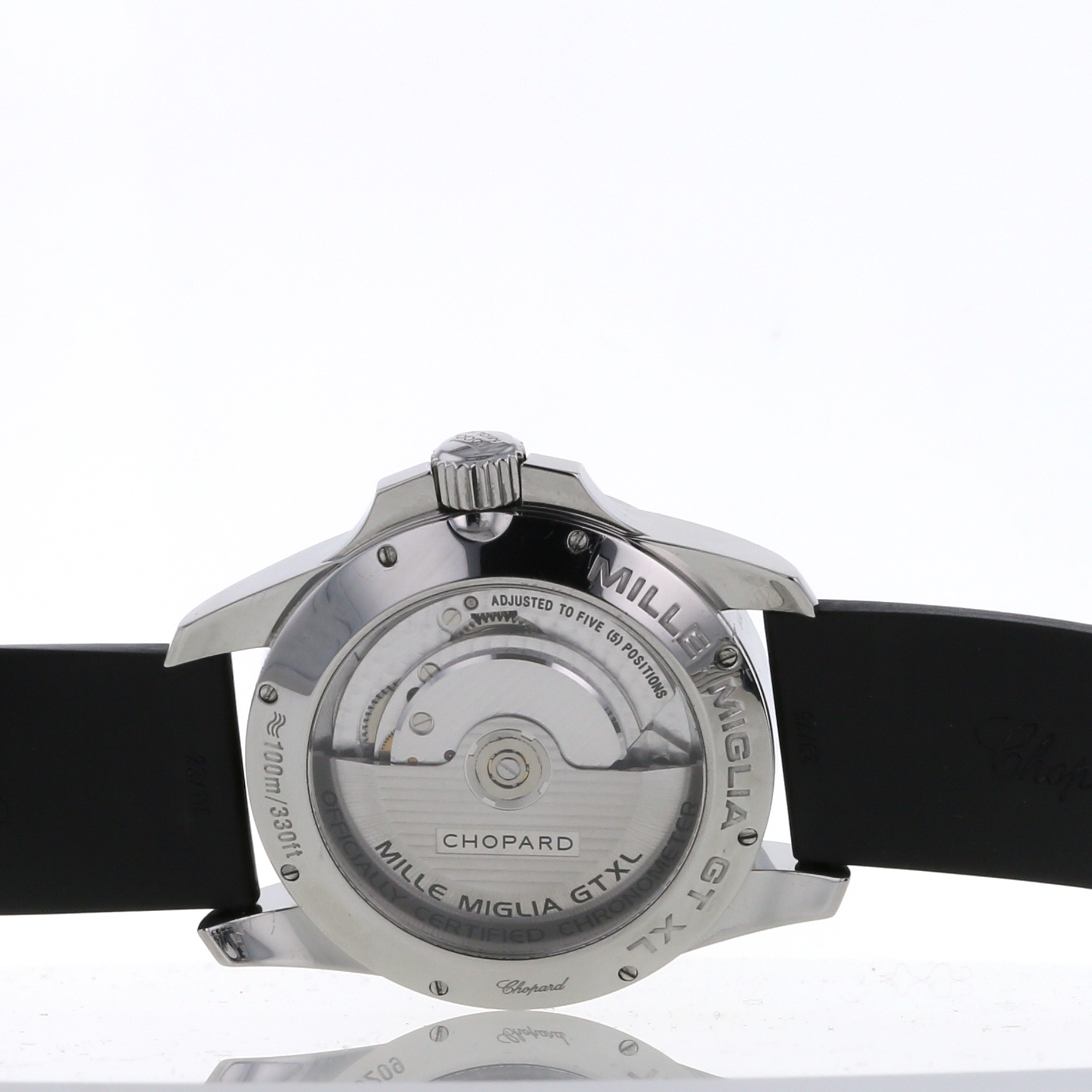 Orologio Chopard Mille Miglia-Gran Turismo in acciaio Ref : 8997 Circa 2000 - Detail D2