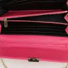 Billetera Dior Cannage en cuero acolchado rosa - Detail D2 thumbnail