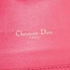 Dior Cannage wallet in pink quilted leather - Detail D3 thumbnail